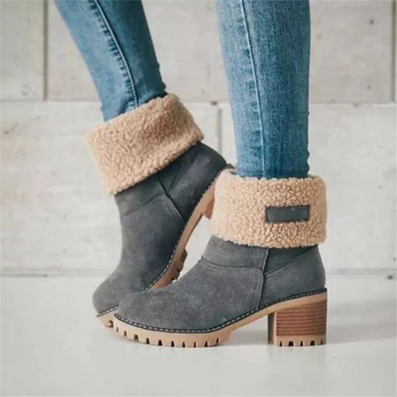 Warm Wool Boots