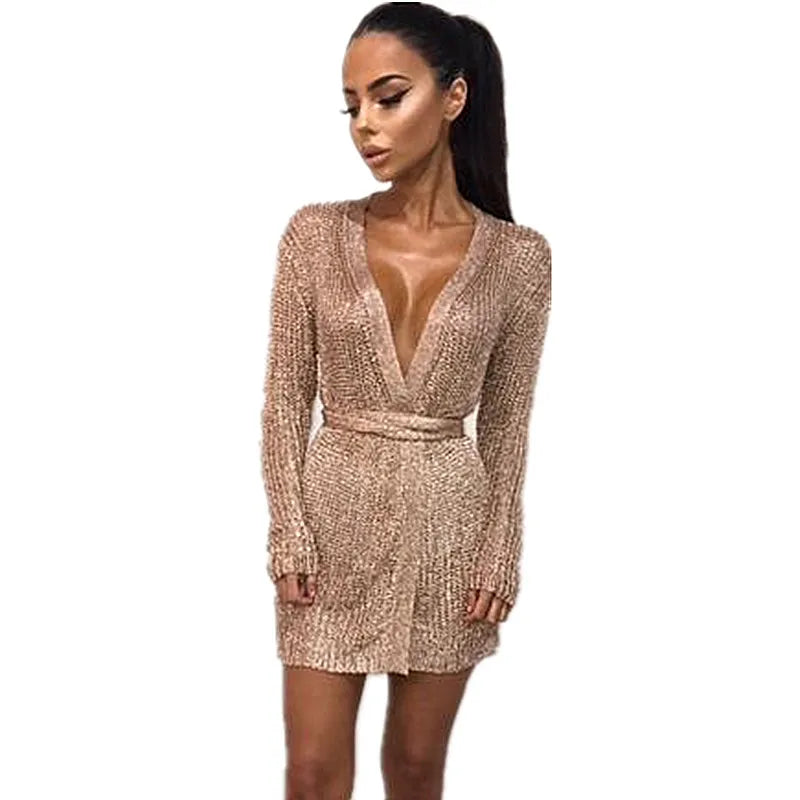 Knitted Sweater Dress