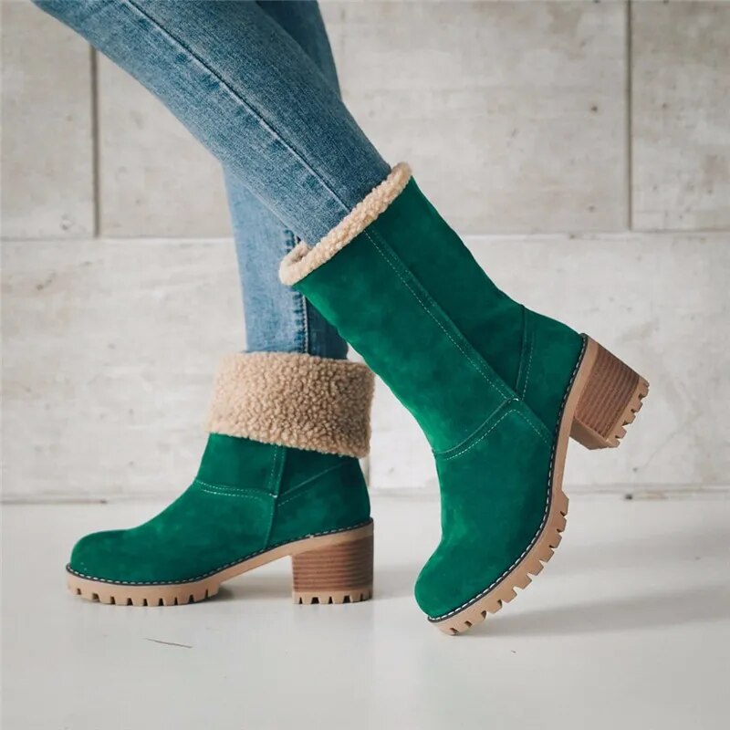 Warm Wool Boots