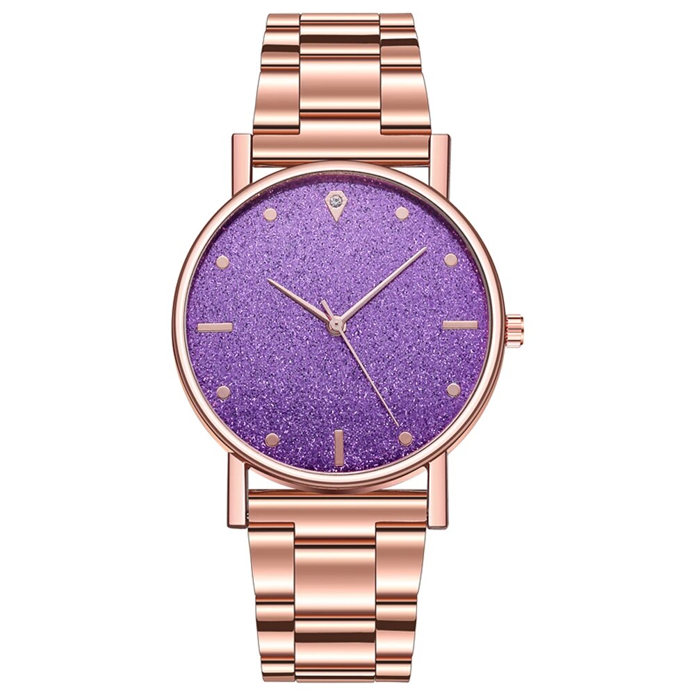 Stainless Steel Band Wristwatch