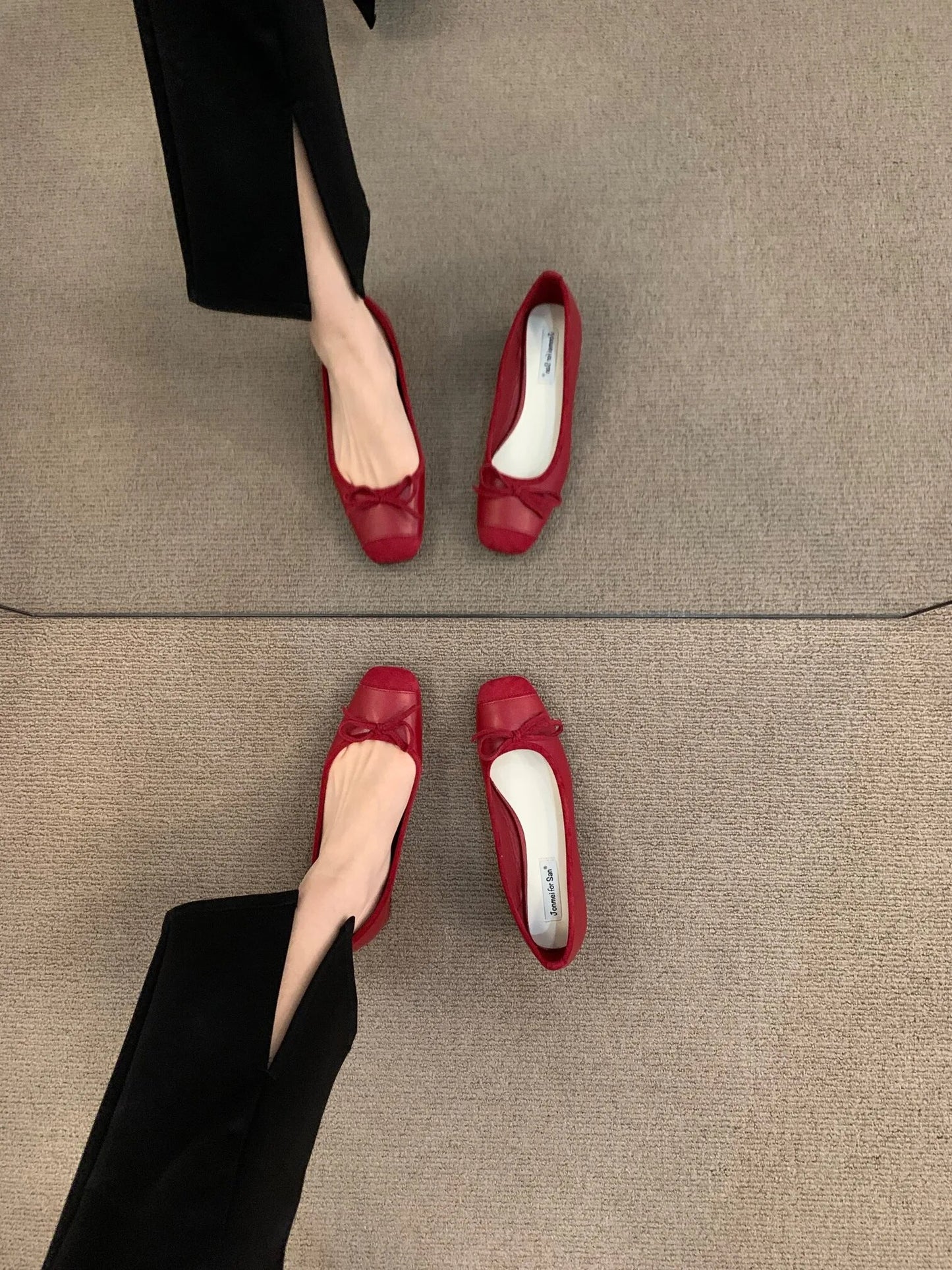 Leather Ballet Shoes
