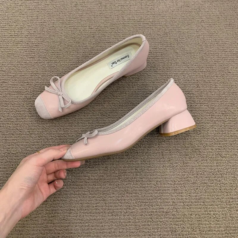 Leather Ballet Shoes