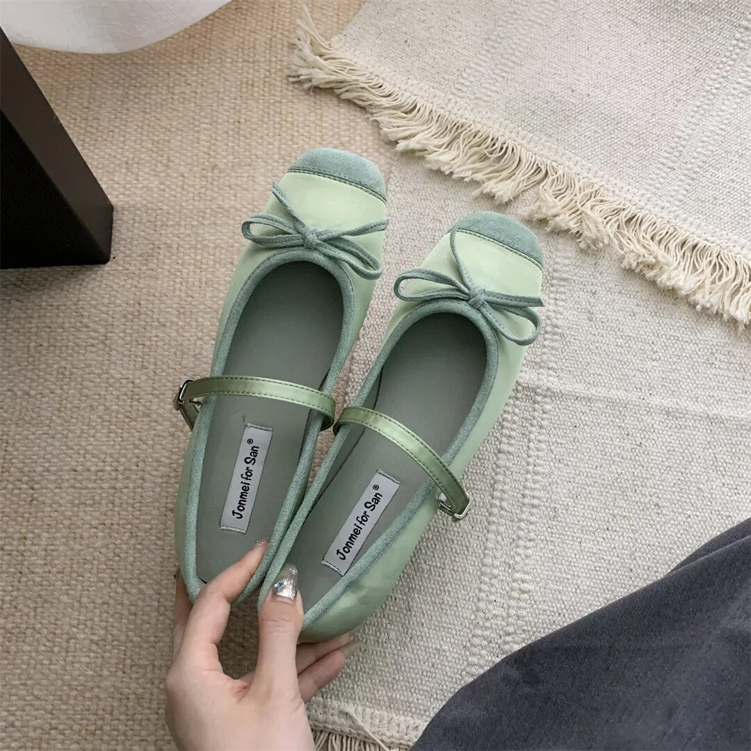 Leather Ballet Shoes
